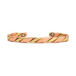 Sergio Lub Copper Ivy Cuff Bracelet w/Magnets - #822